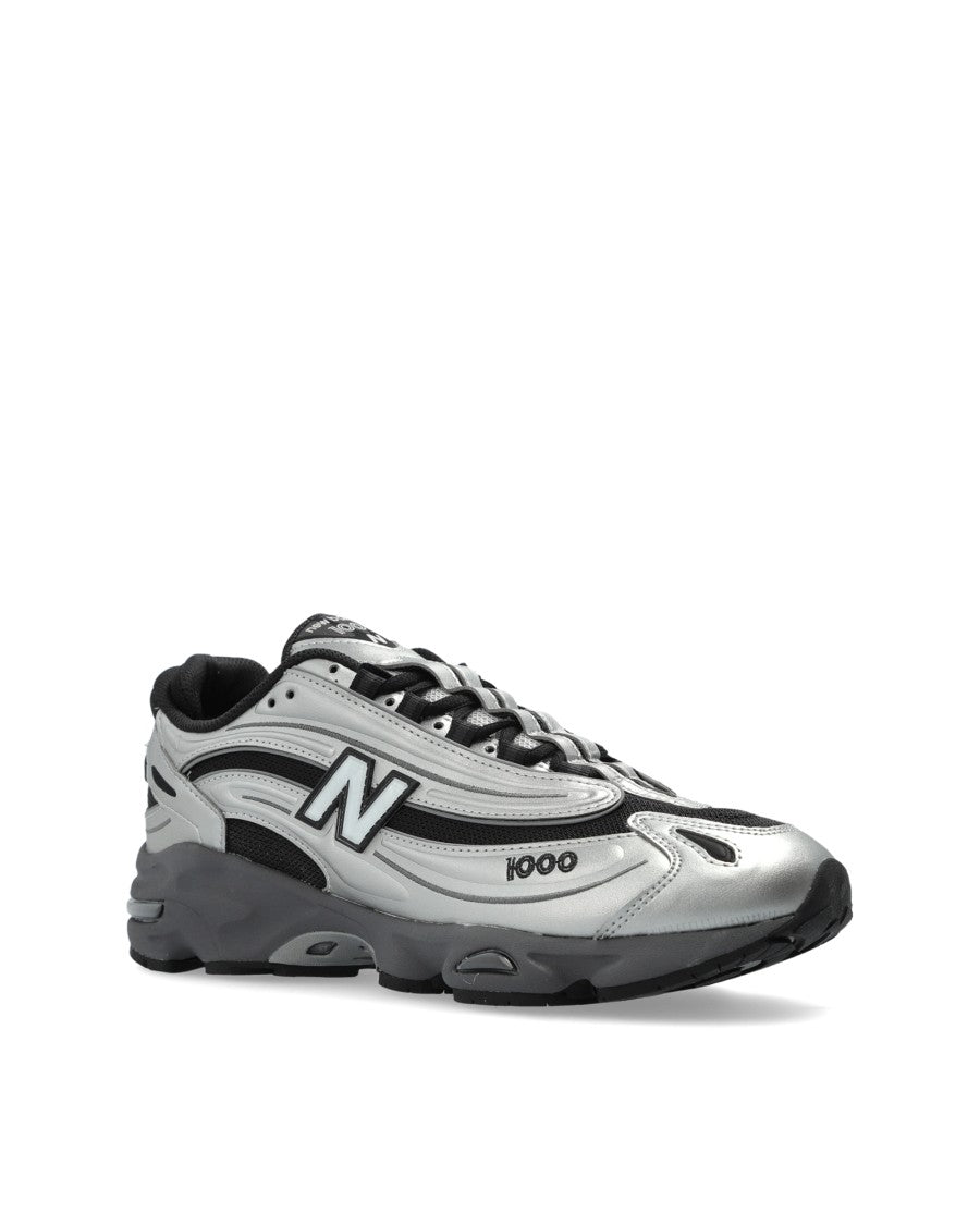 New Balance M1000egr Silver Metallic Sneakers