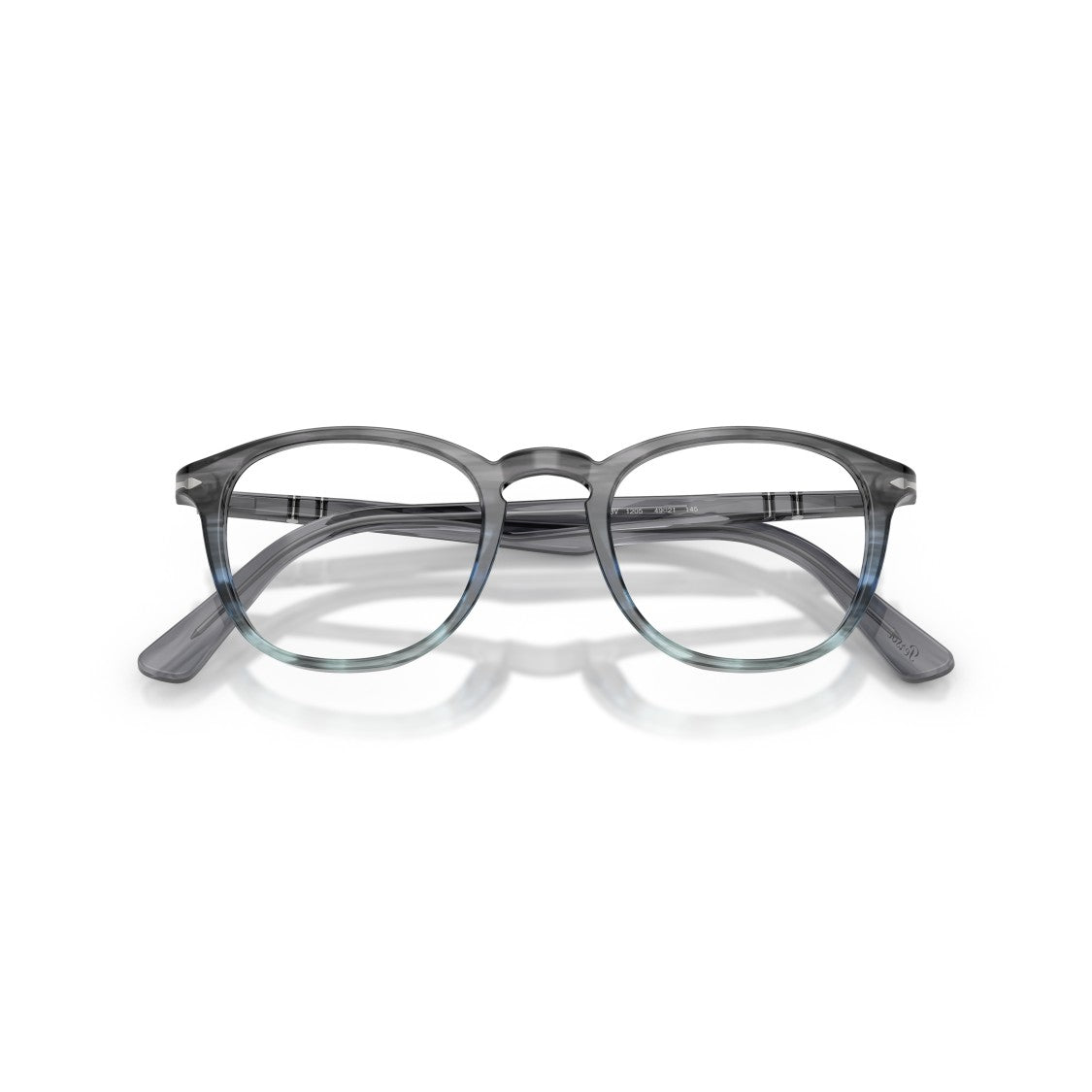 Persol 0Po3143v Translucent Acetate Eyeglasses With Gradient Effect