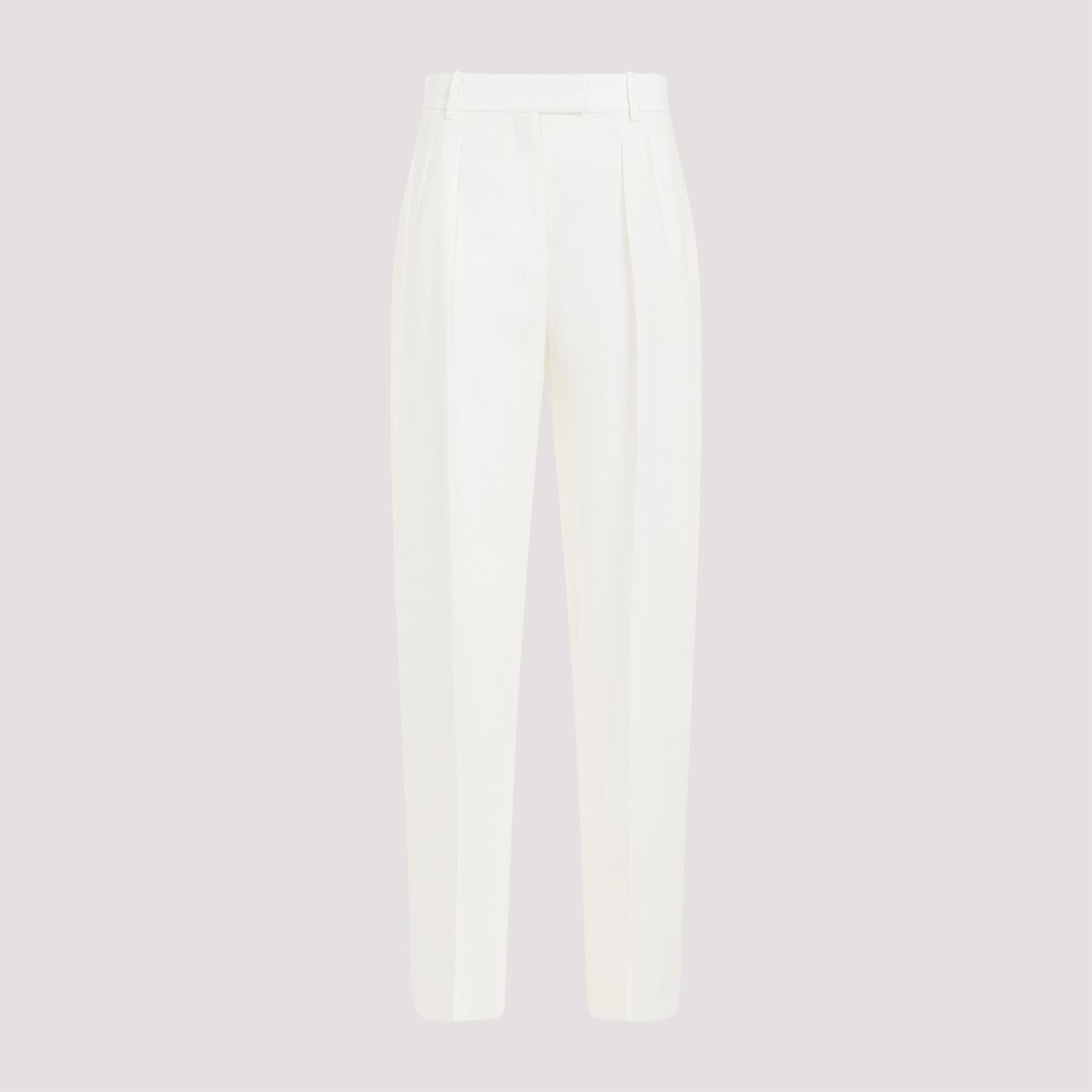 The Row Off White Linen Antone Pant