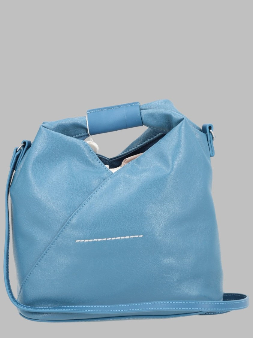 Mm6 By Maison Margiela Grey Soft Padded-Handle Polyurethane Crossbody Bag