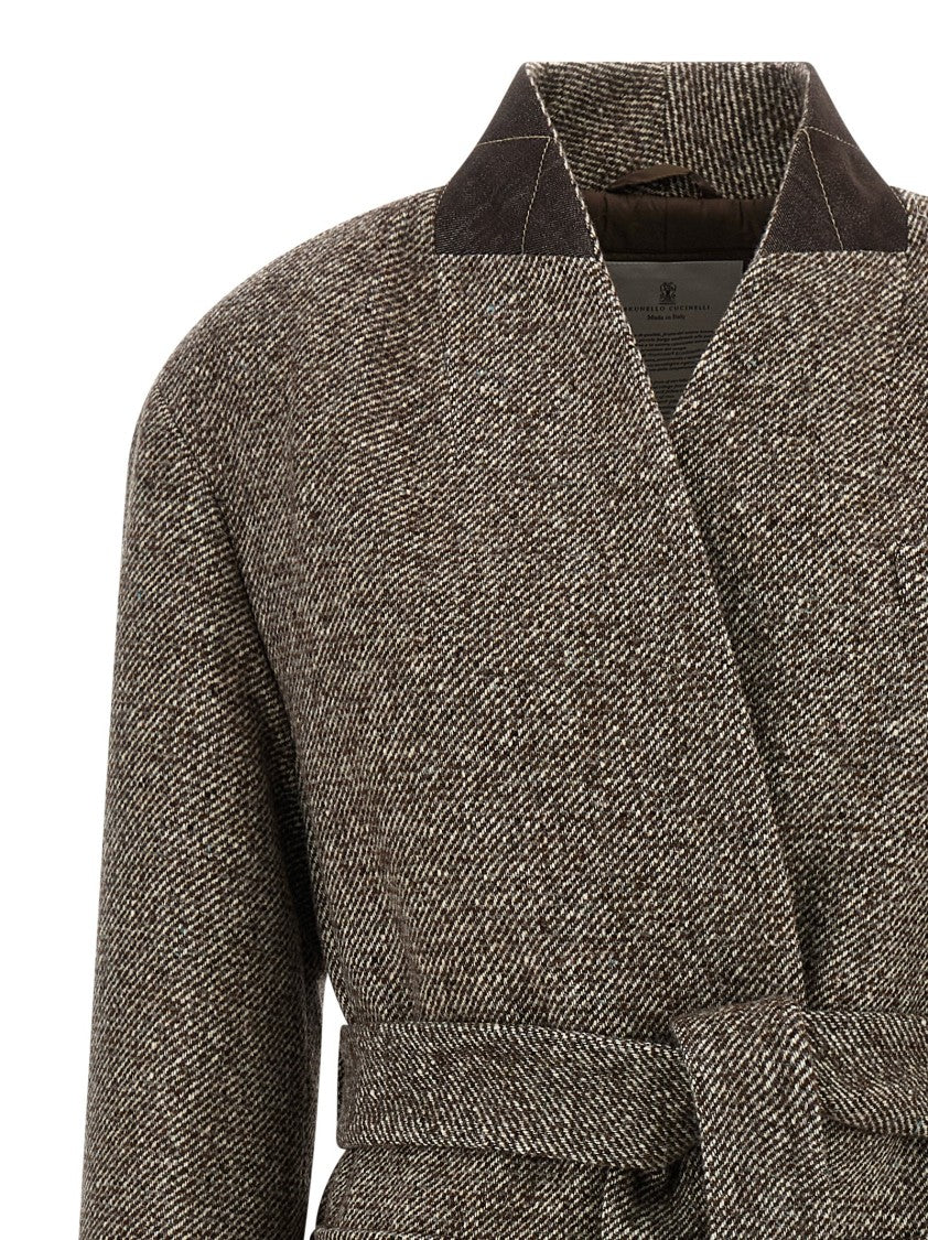 Brunello Cucinelli Single-Breasted Coat