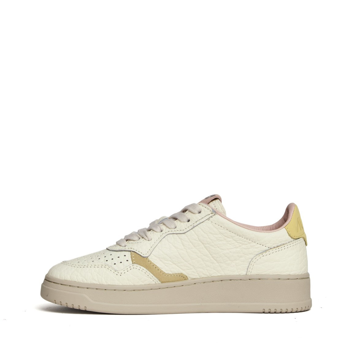 Autry Elephant Leather Suede Medalist Low Sneakers
