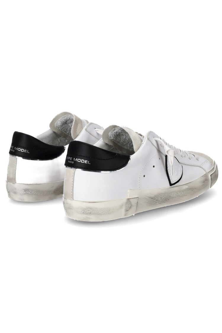 Philippe Model Low Paris Sneakers Black Heel Tab