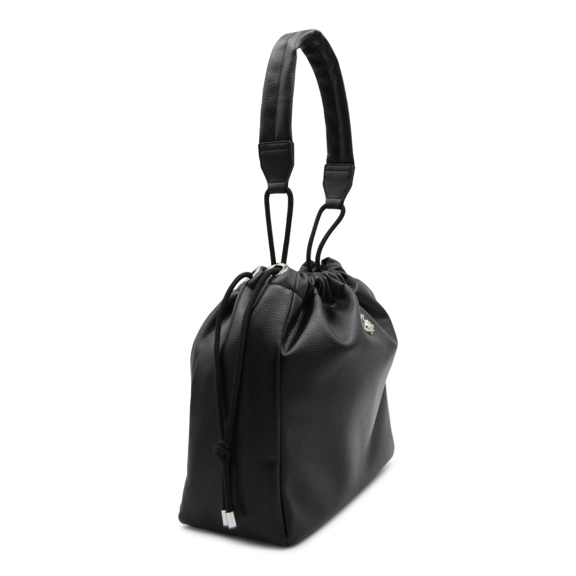 Vivienne Westwood Black Lace-Fastening Satchel
