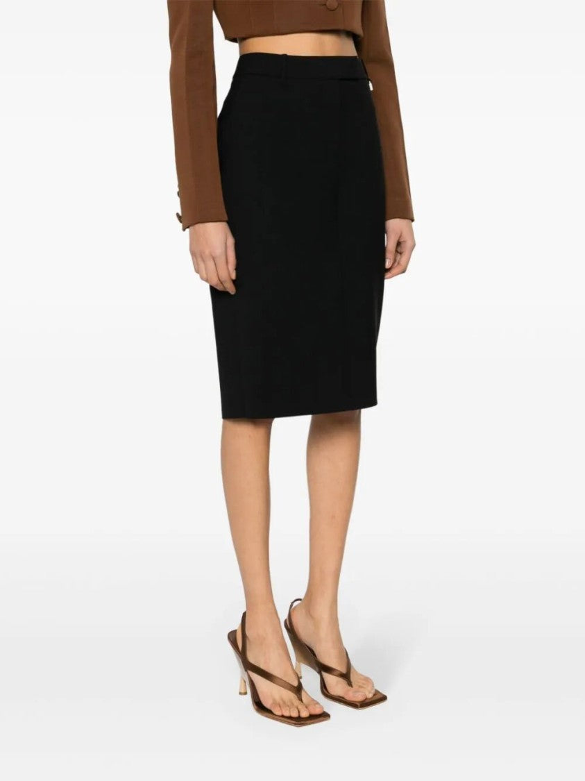Giuseppe Di Morabito Tailored Black Midi Skirt
