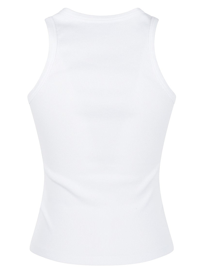Givenchy Ribbed Cotton Crew Neck Top