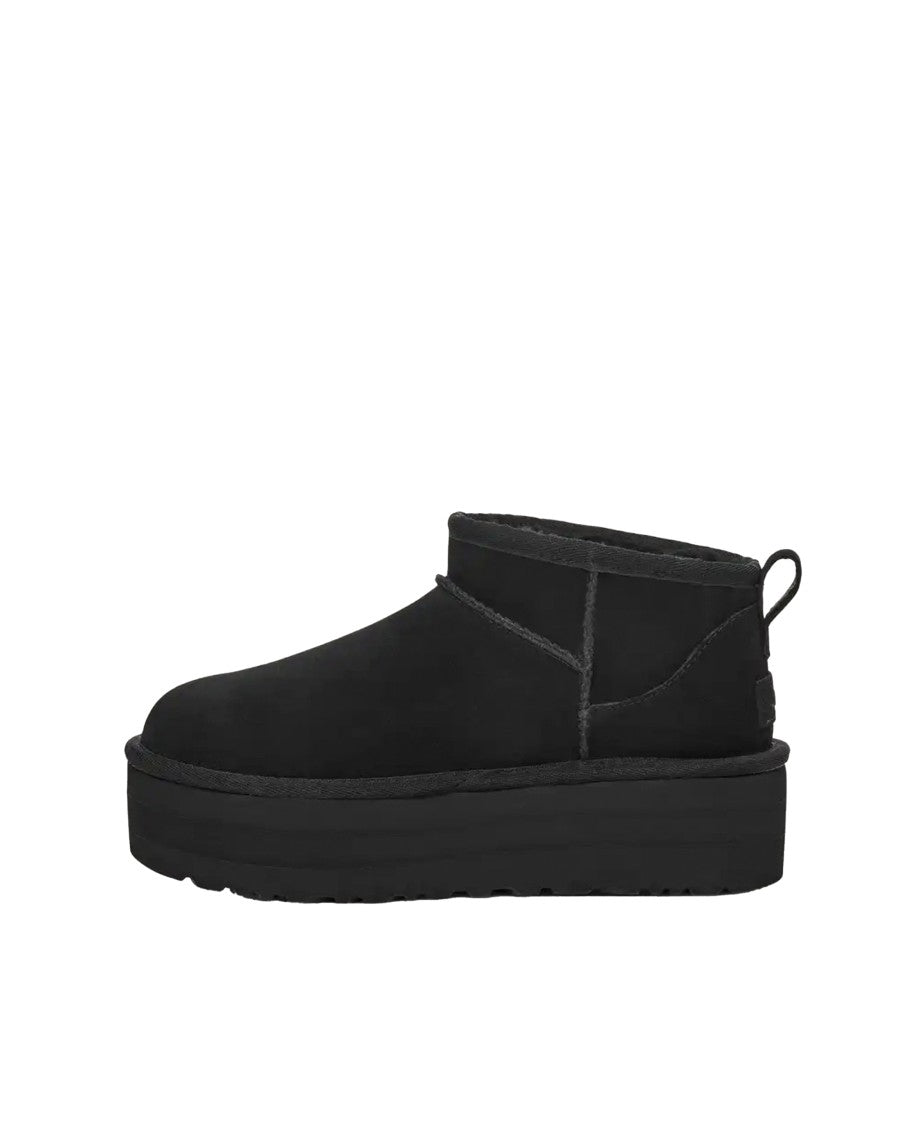 Ugg Classic Ultra Mini Chestnut Suede Ankle Boot