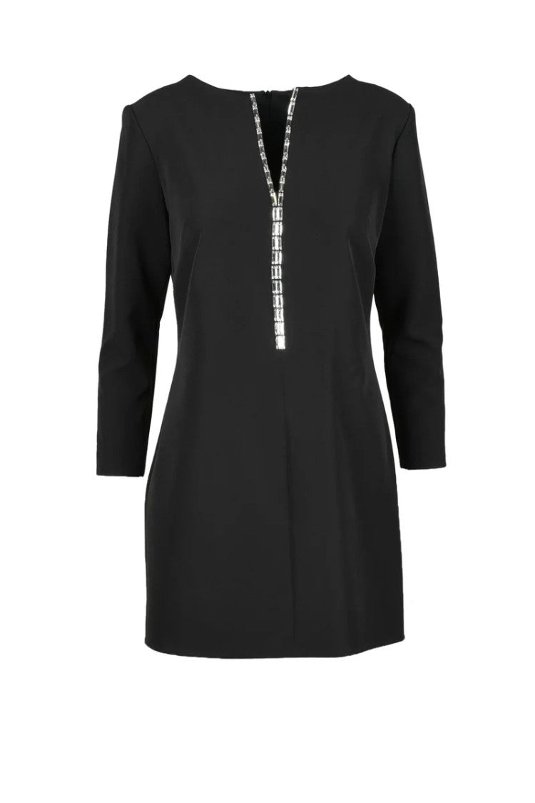 Spell By Access Fashion Long Dress - Black