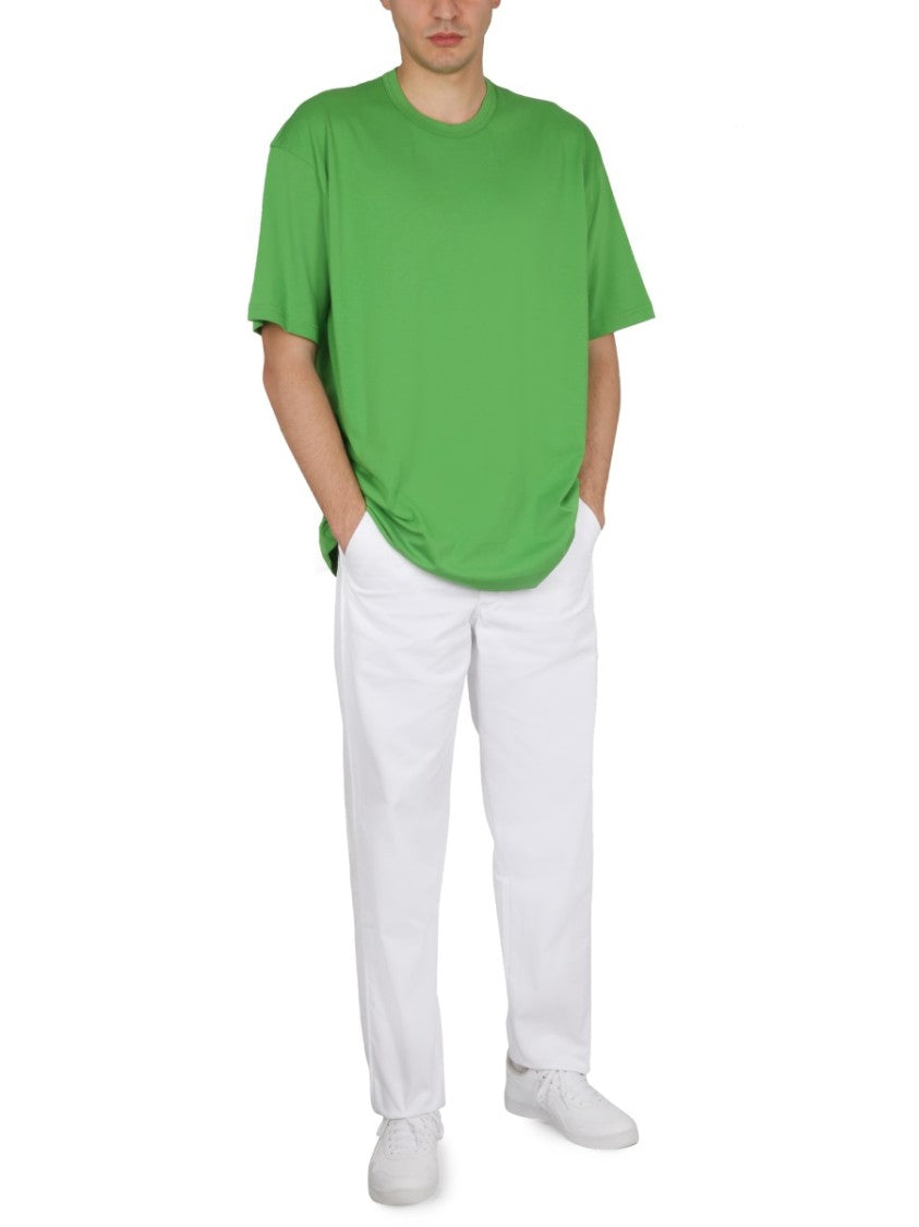 Comme Des Garçons White Chino Pants