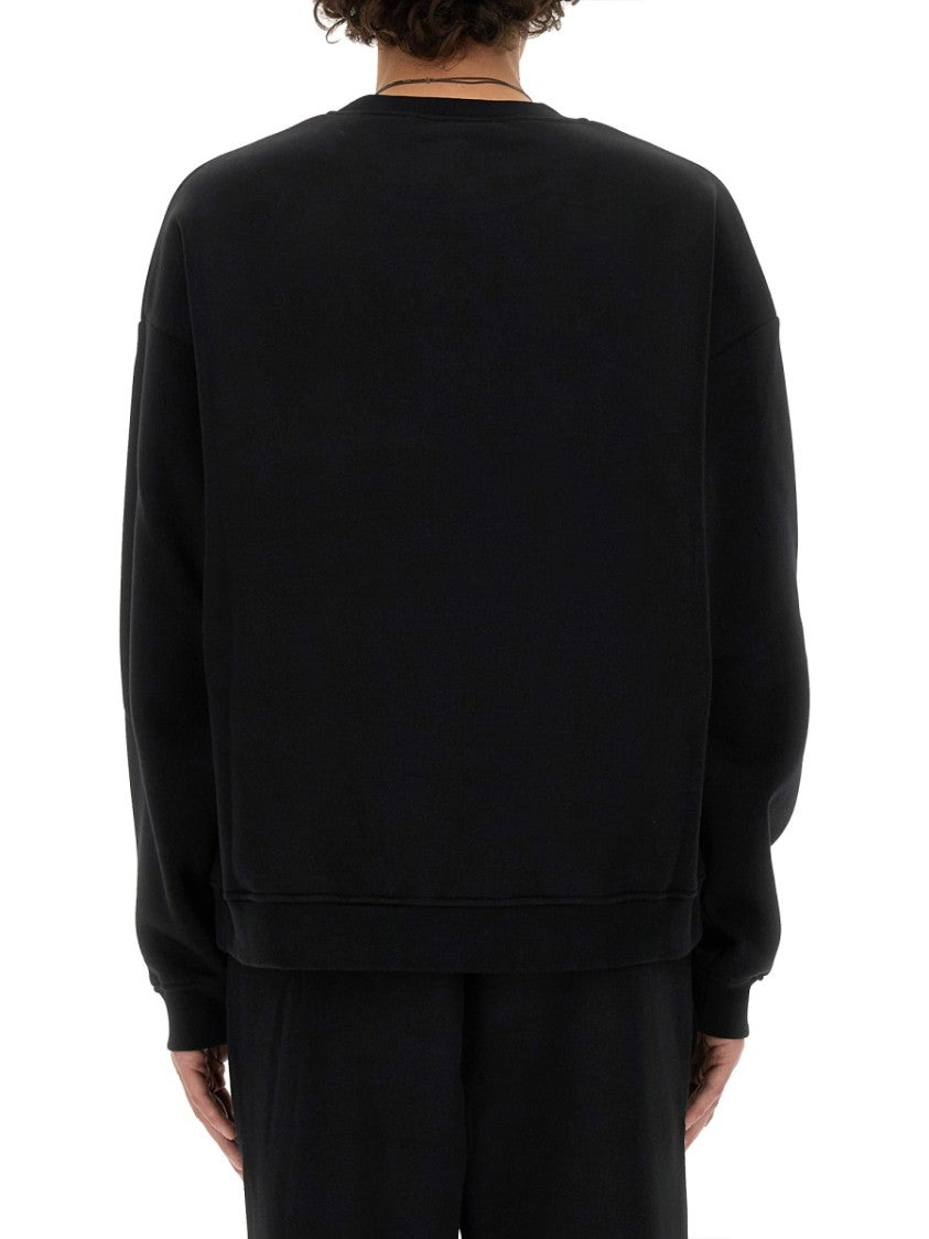 Dsquared2 Black Sweatshirt With Crew Neckline
