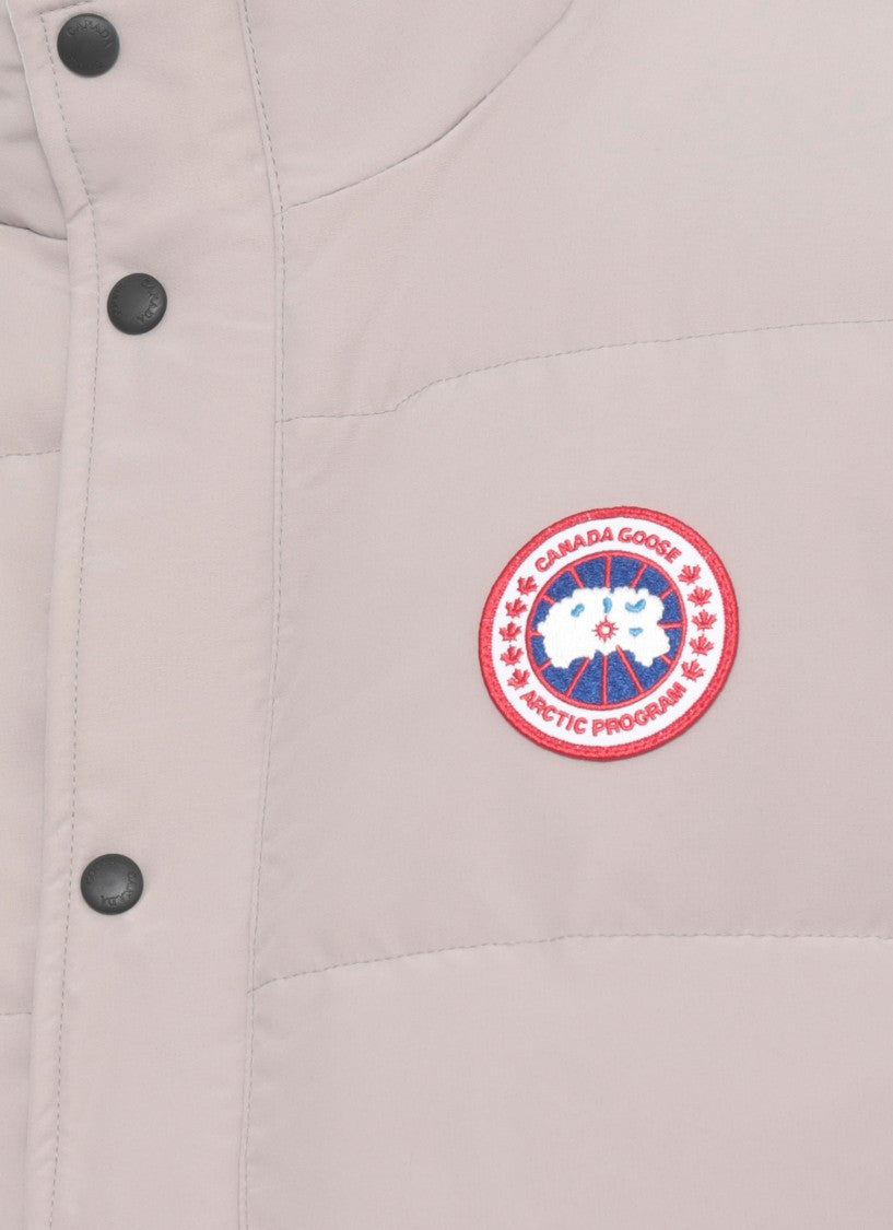 Canada Goose Beige Freestyle Crew Padded Gilet