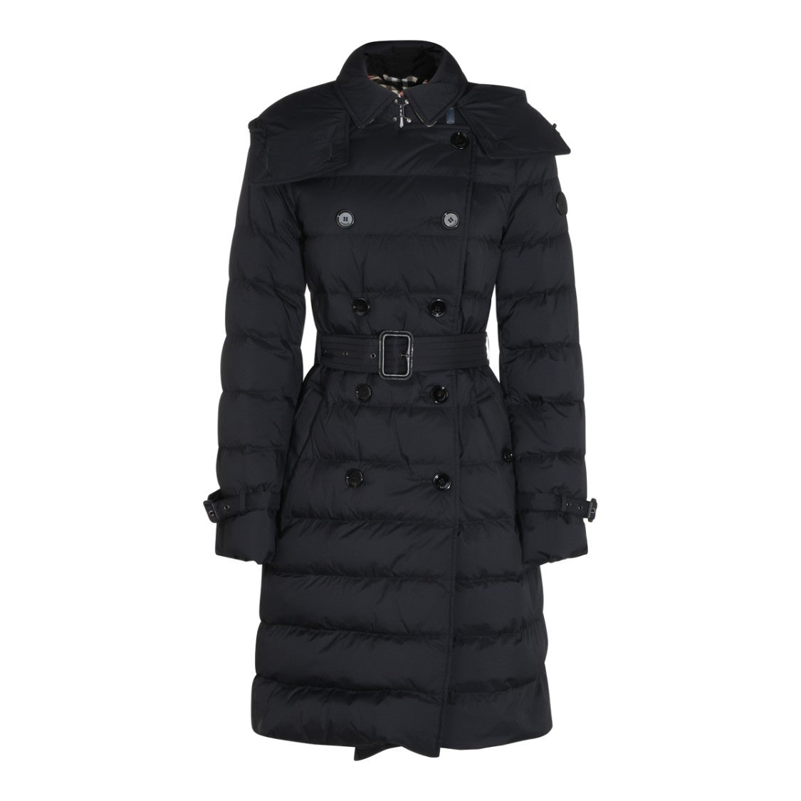 Burberry Quilted Belted Double-Breasted Coat
