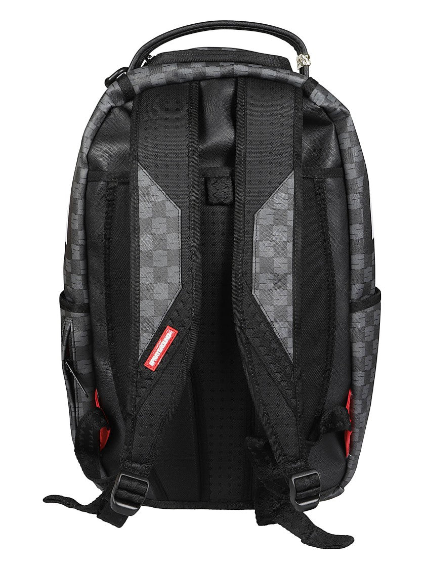 Sprayground Dark Grey Disney Scroogw Money Counting Pvc Backpack