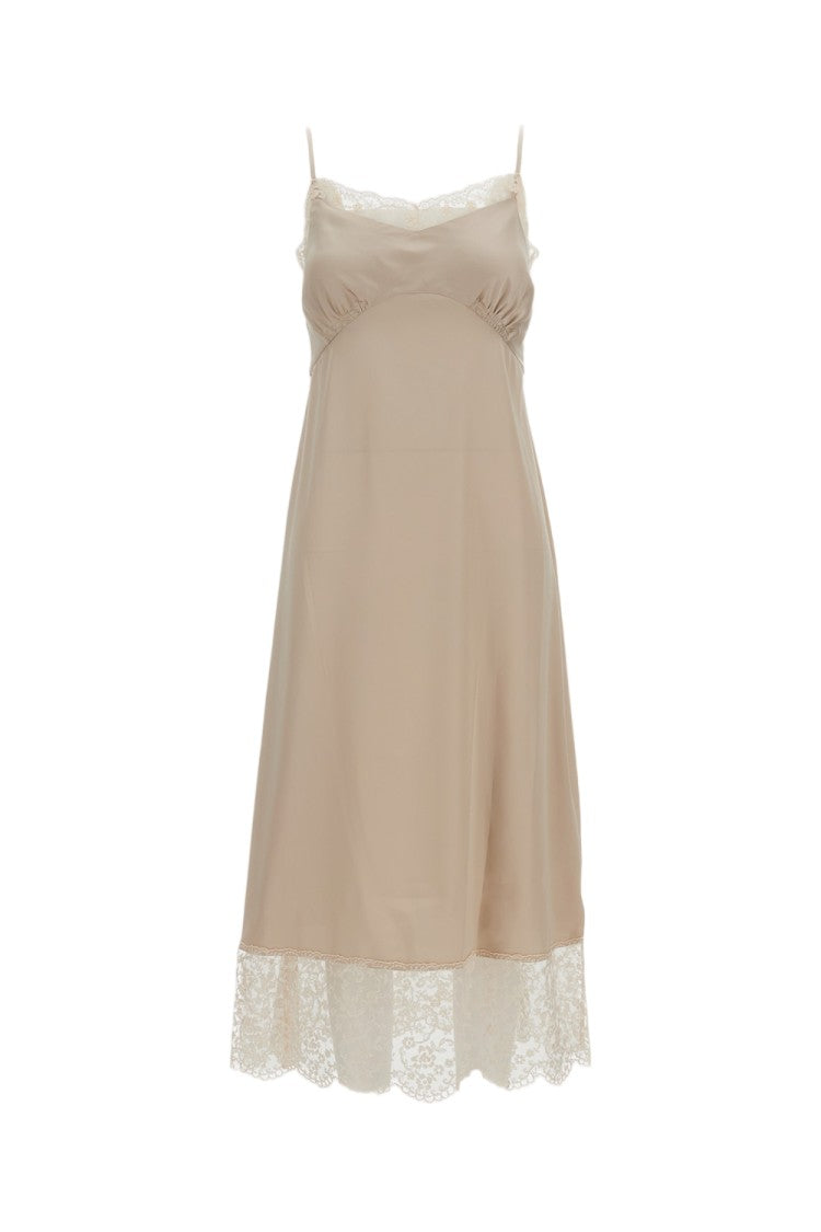 Simone Rocha Lace Trim Slip Dress