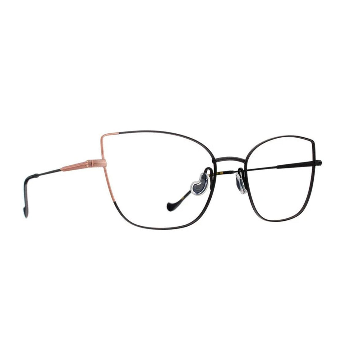 Deflomas Eyewear Vegasus Cat-Eye Metal Sunglasses