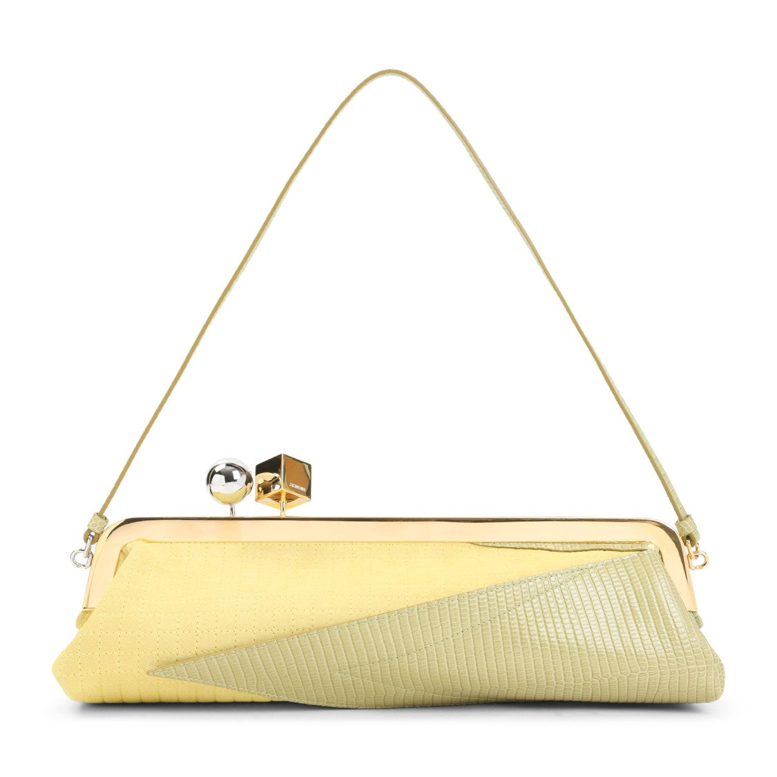 Jacquemus Structured Leather Shoulder Bag