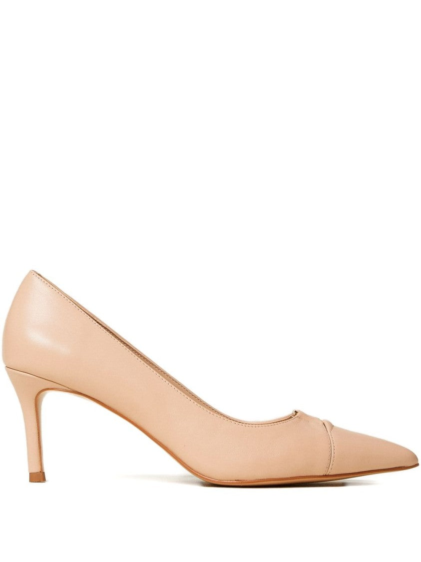 Twin-Set Pointed-Toe Heels With Modest Stiletto And Decorative Detail