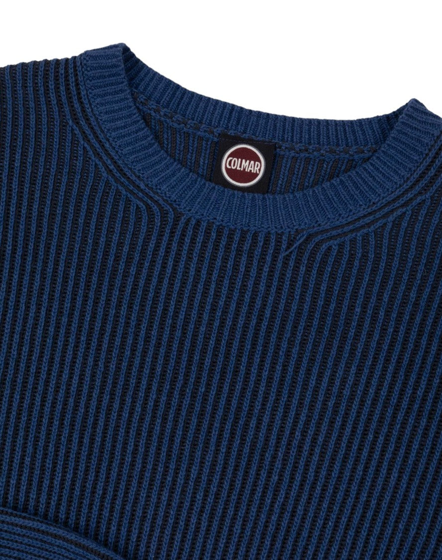 Colmar Men's Crew Neck Pullover Wool-Cashmere Blend
