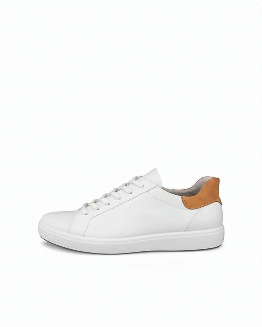 Ecco Low-Top Sneakers With Smooth Leather Upper