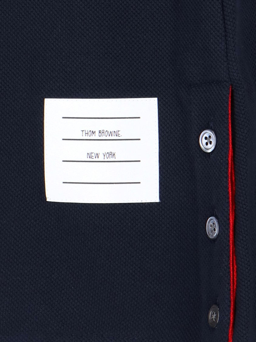 Thom Browne Mini Knit Dress – Navy