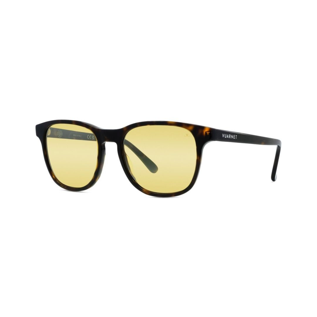 Vuarnet Vu40012i Classic Tortoiseshell Square Frame Sunglasses