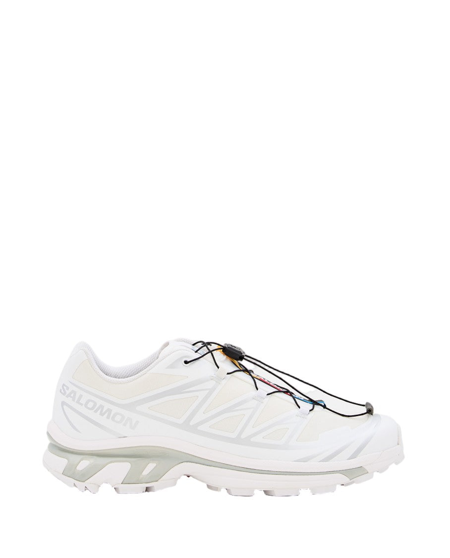 Salomon White Xt-6 Gore-Tex Quick-Lace Sneakers