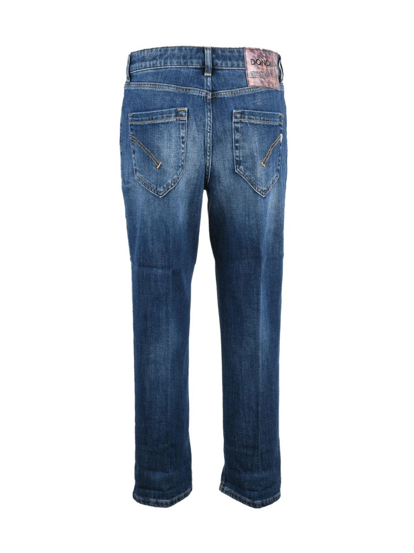 Dondup Blue Koons Gioiello Loose-Fit Stretch Jeans