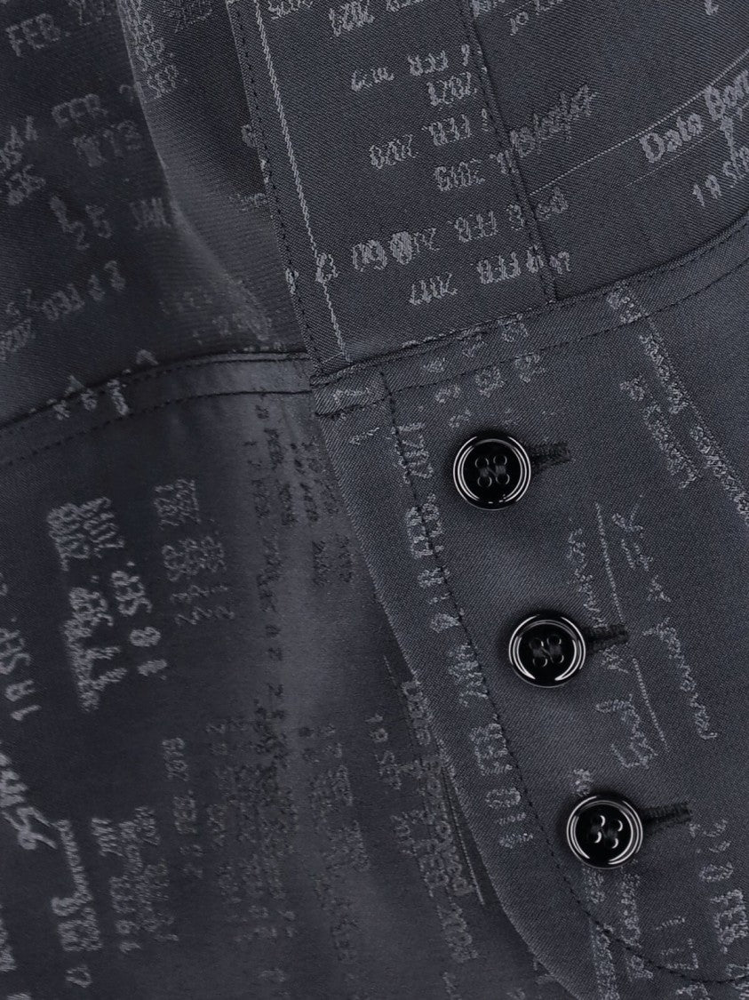 Mm6 By Maison Margiela Logo Shirt – Grey