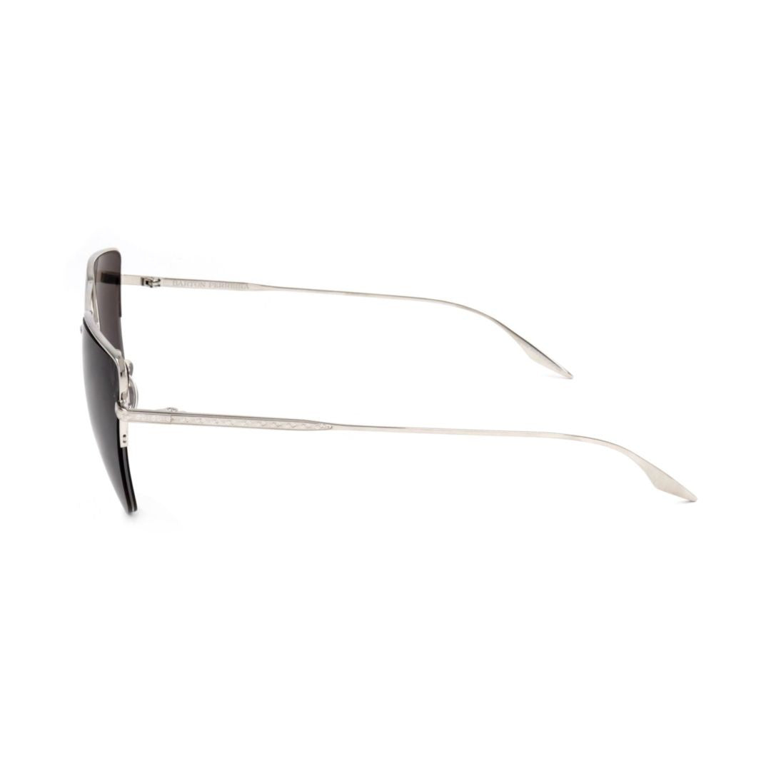 Barton Perreira Bp0090 582Ax Sleek Silver Cat-Eye Sunglasses With Minimalist Charm