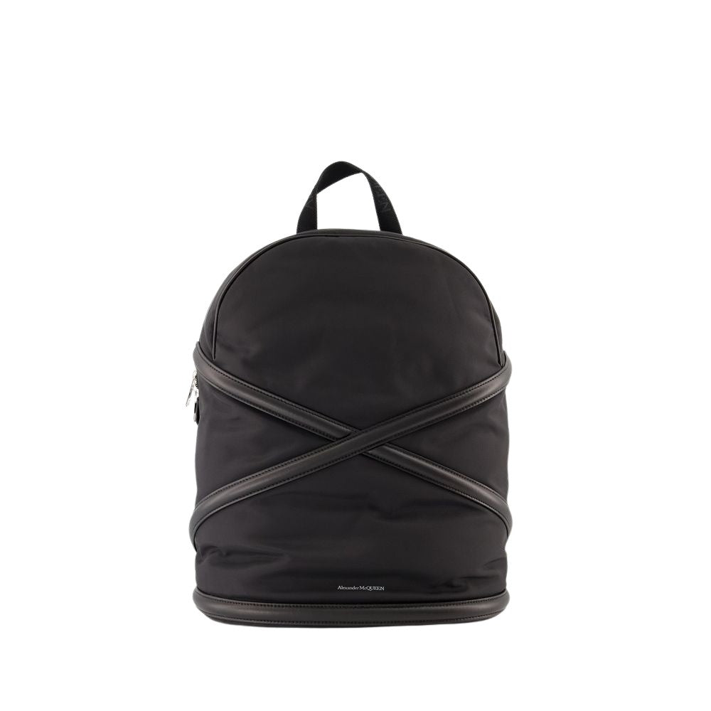 Alexander Mcqueen Backpack - Black - Leather