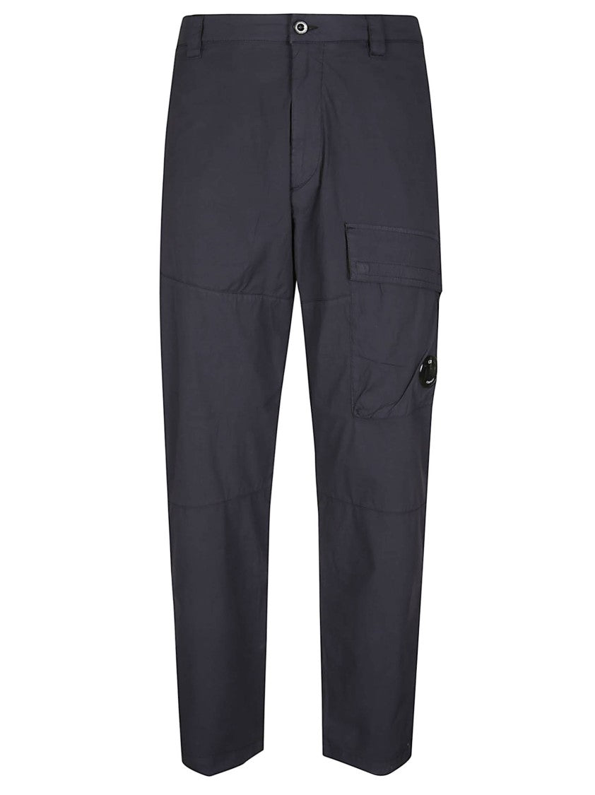 C.P. Company Cargo Cotton-Blend Straight-Leg Pants