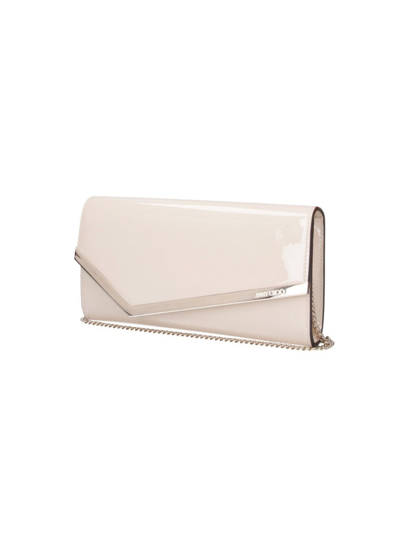 Jimmy Choo Emmie Leather Chain Pouch