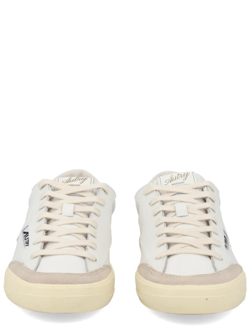 Autry Windscape Low Leather Suede Low-Top Sneakers