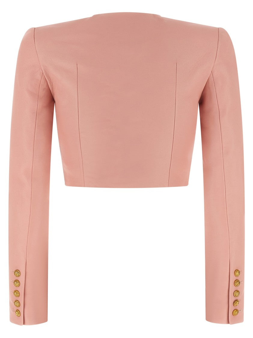 Balmain 'Testa Di Leone' Bolero Blazer