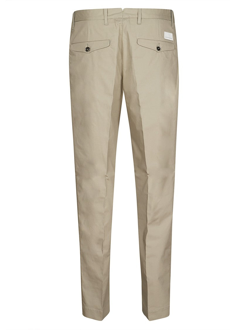Nine In The Morning Sage Jupiter Flat Front Pants