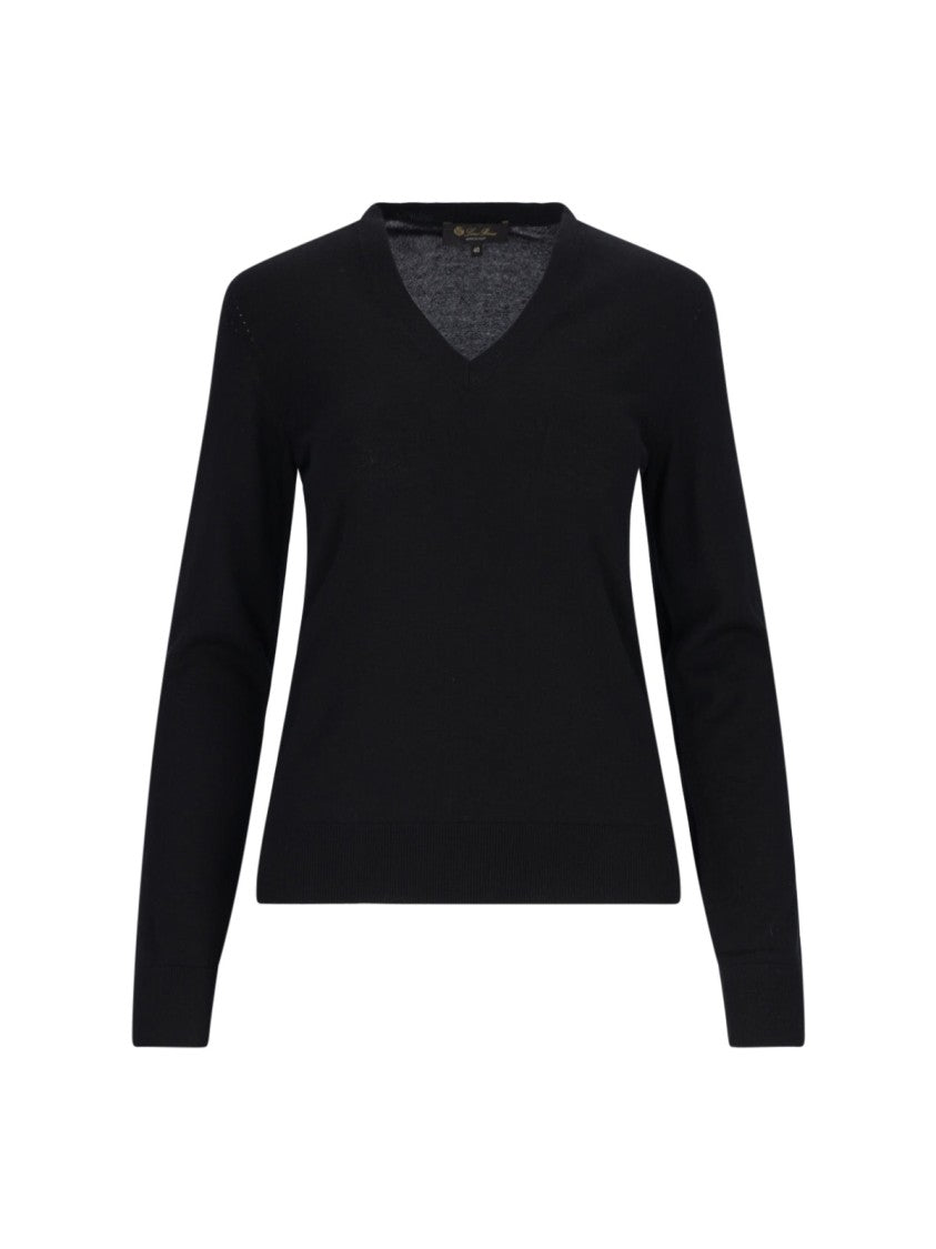 Loro Piana "Neo Piuma" V-Neck Sweater