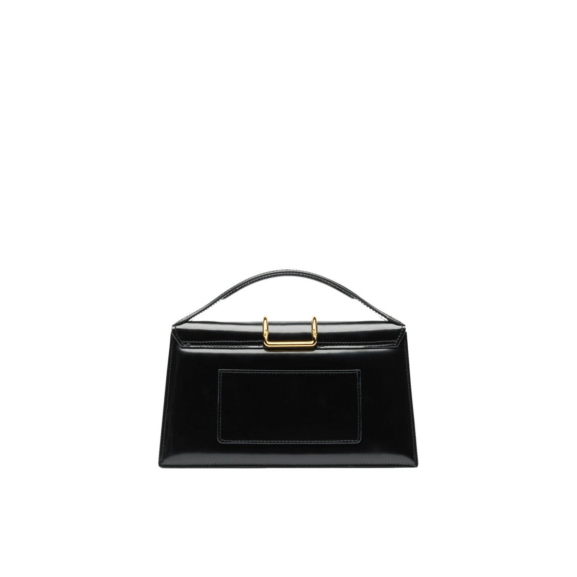 Jacquemus Brushed And Glossy Calf Leather Shoulder Bag