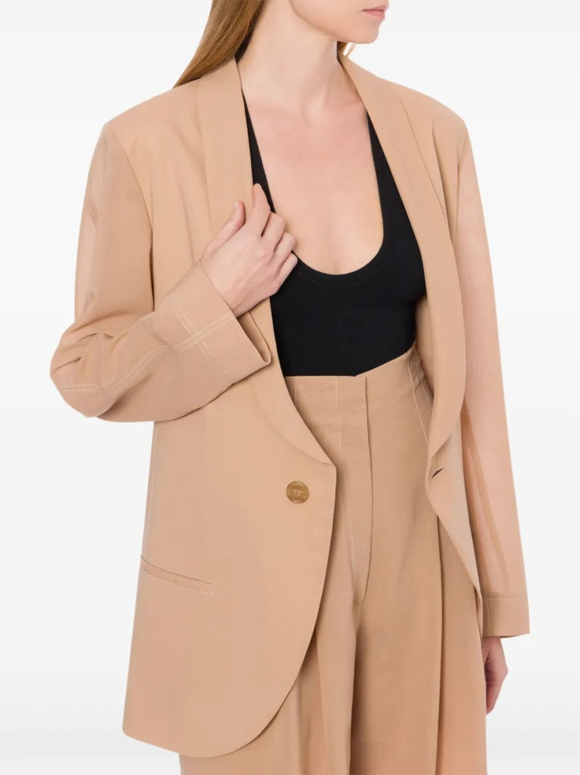 Philosophy Di Lorenzo Serafini Tailored Fit Minimalistic Jacket