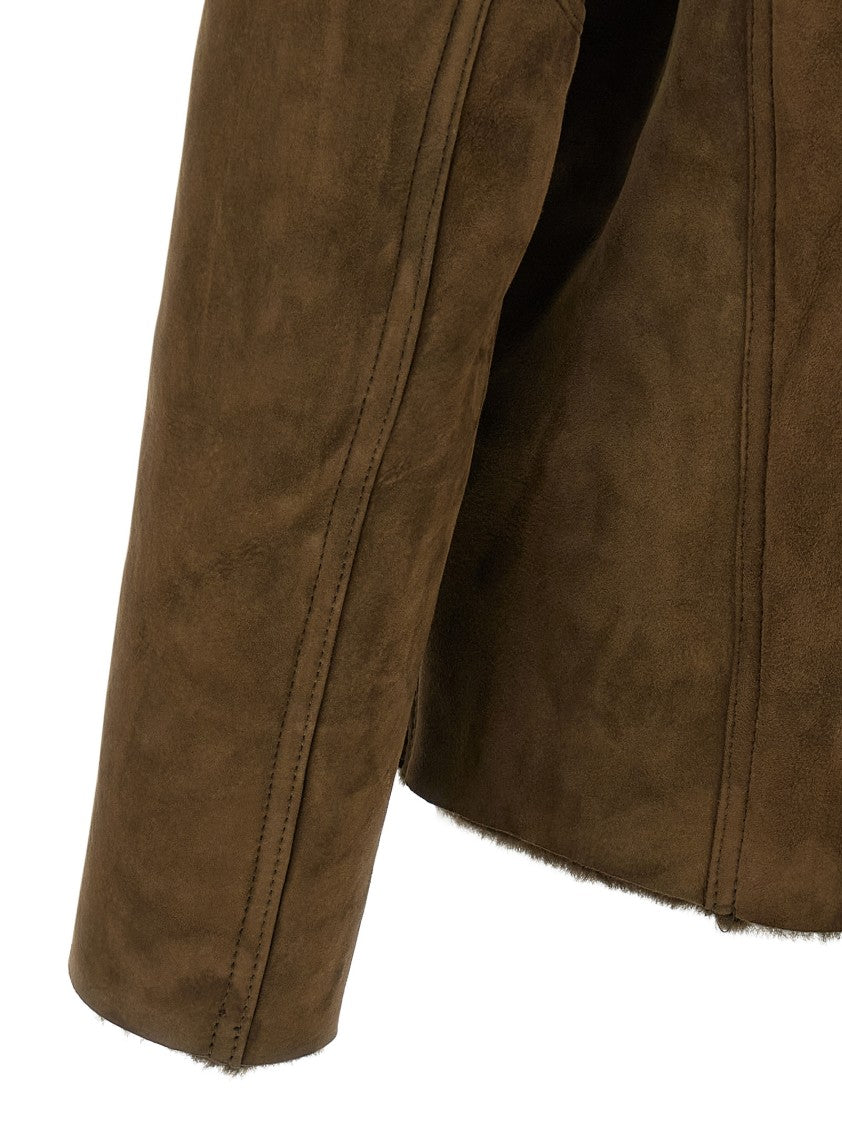 Giorgio Brato Shearling Hooded Jacket