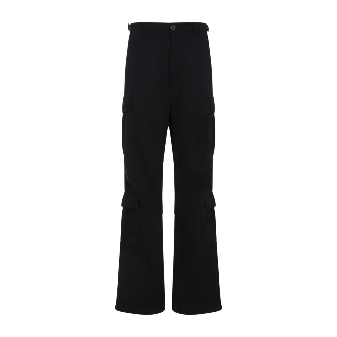 Balenciaga Regular Cargo Black Polyester Pants