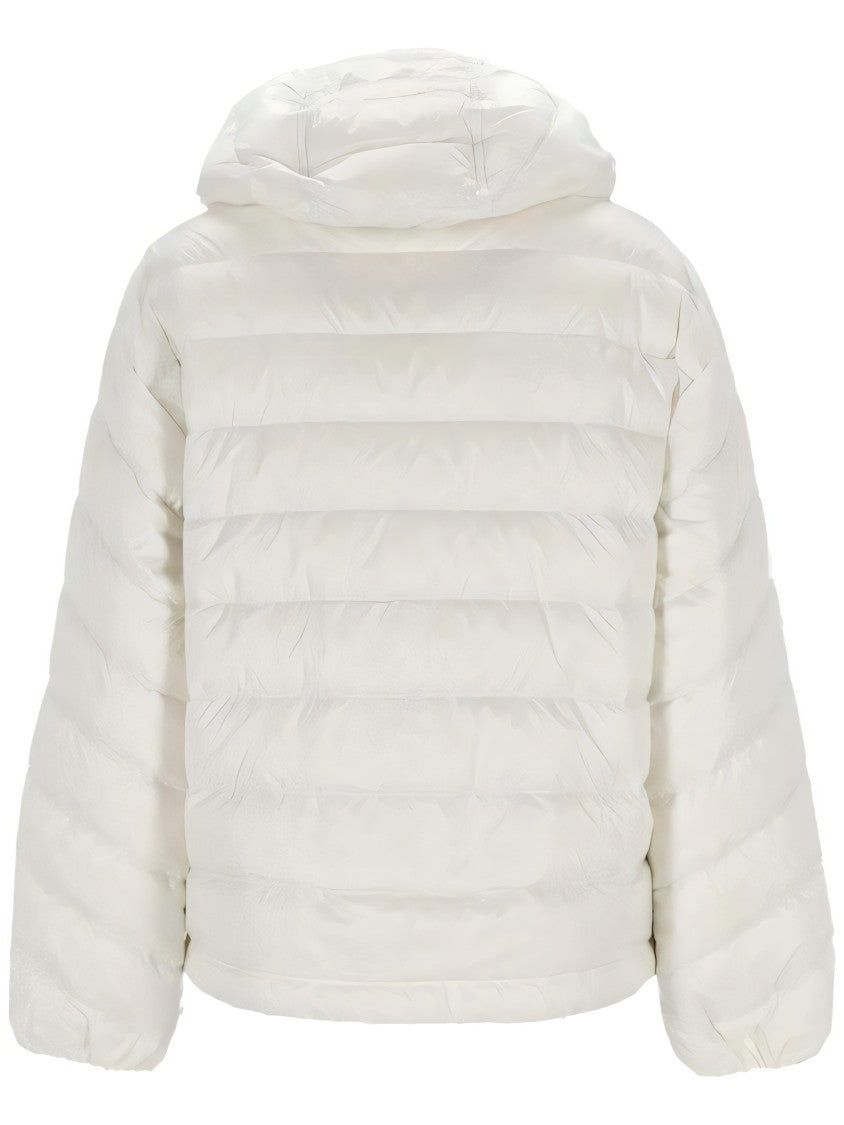 Moncler Hooded Short Padded Jacket