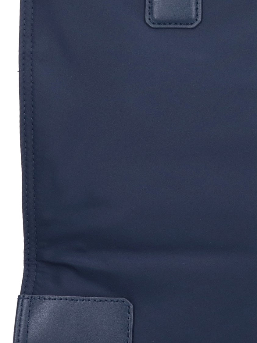 Tory Burch "Ella" Small Tote Bag - Navy