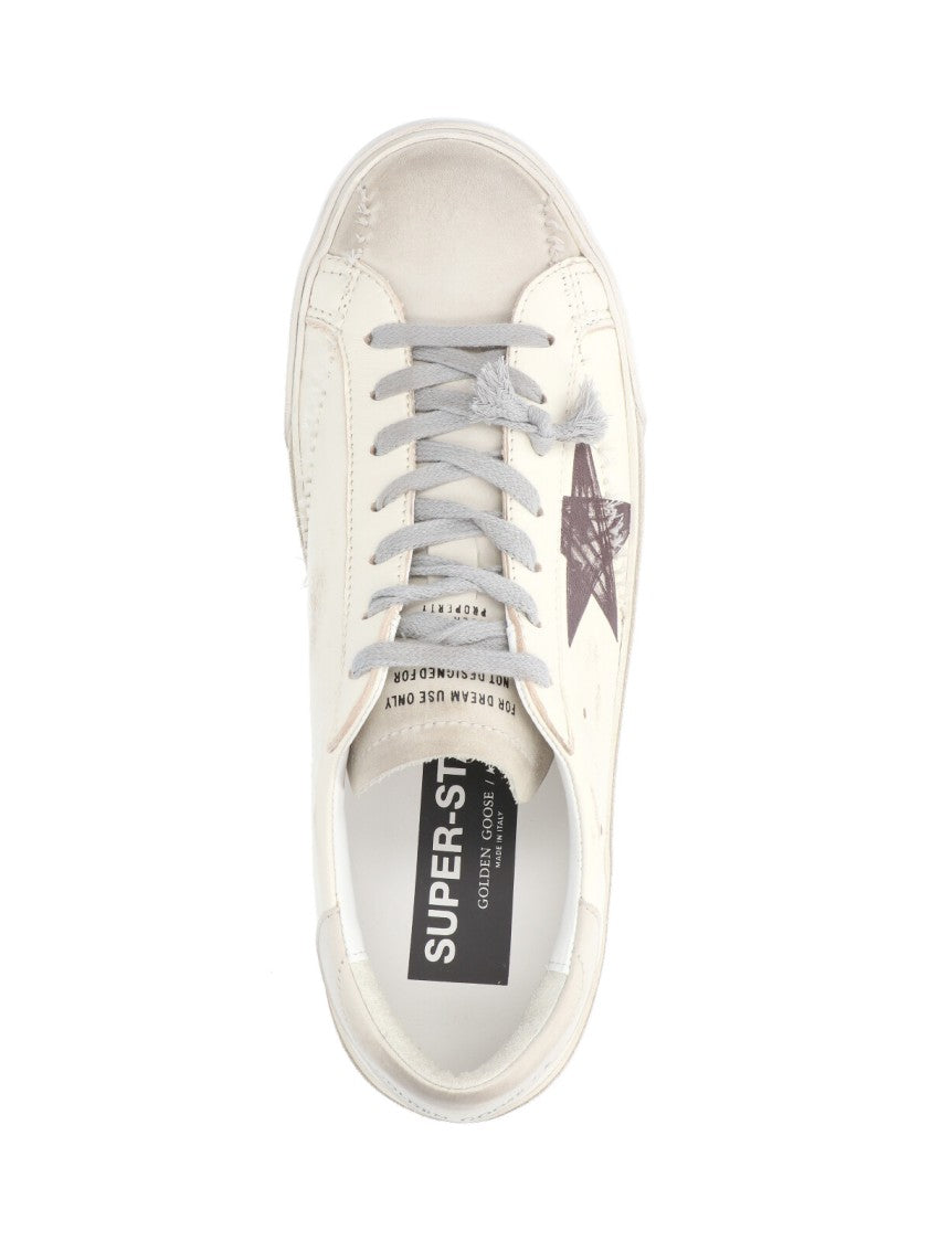 Golden Goose "Super-Star" Sneakers - White