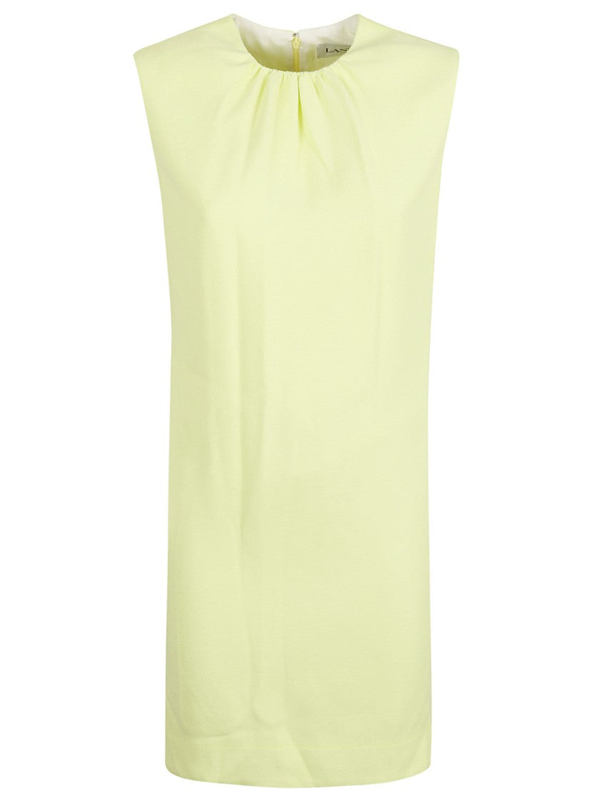 Lanvin Flowing Yellow Dress With Elegant Draping