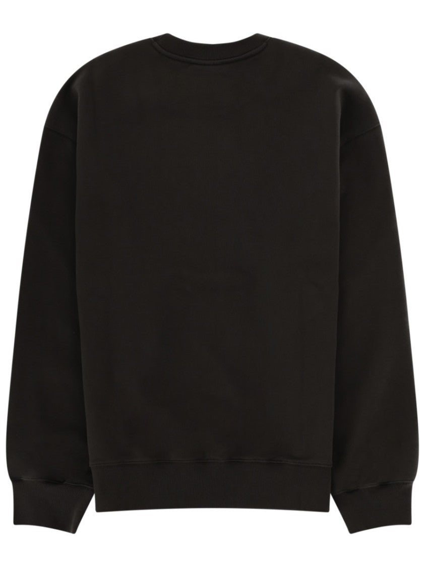 Maison Kitsuné Profile Fox Stripe Collar Casual Shirt