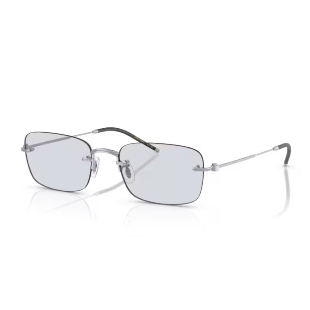 Oliver Peoples Ov1359t Tk-10 Rimless Rectangular Titanium Eyeglasses