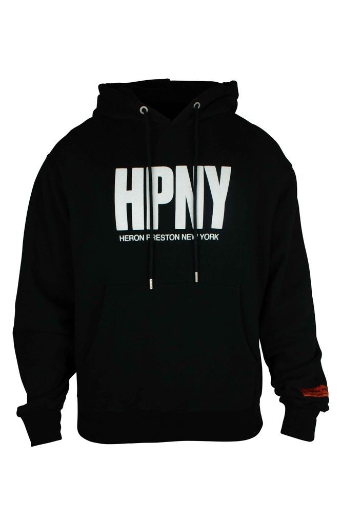Heron Preston Hooded Cotton Sweatshirt With Bold Logo
