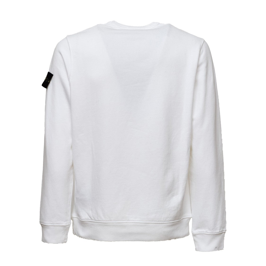 Stone Island Crew Neck Cotton Sweatshirt