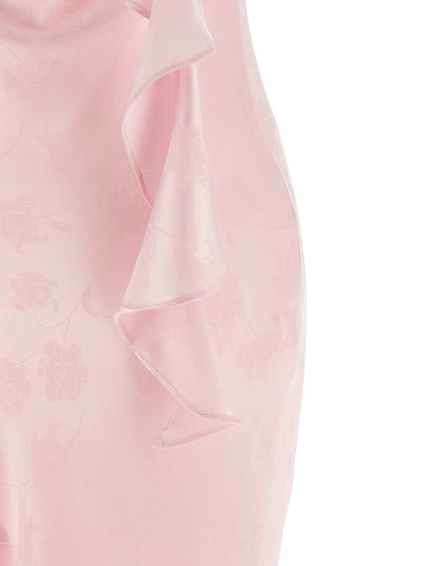 Rotate Birger Christensen 'Maxi Waterfall' Dress
