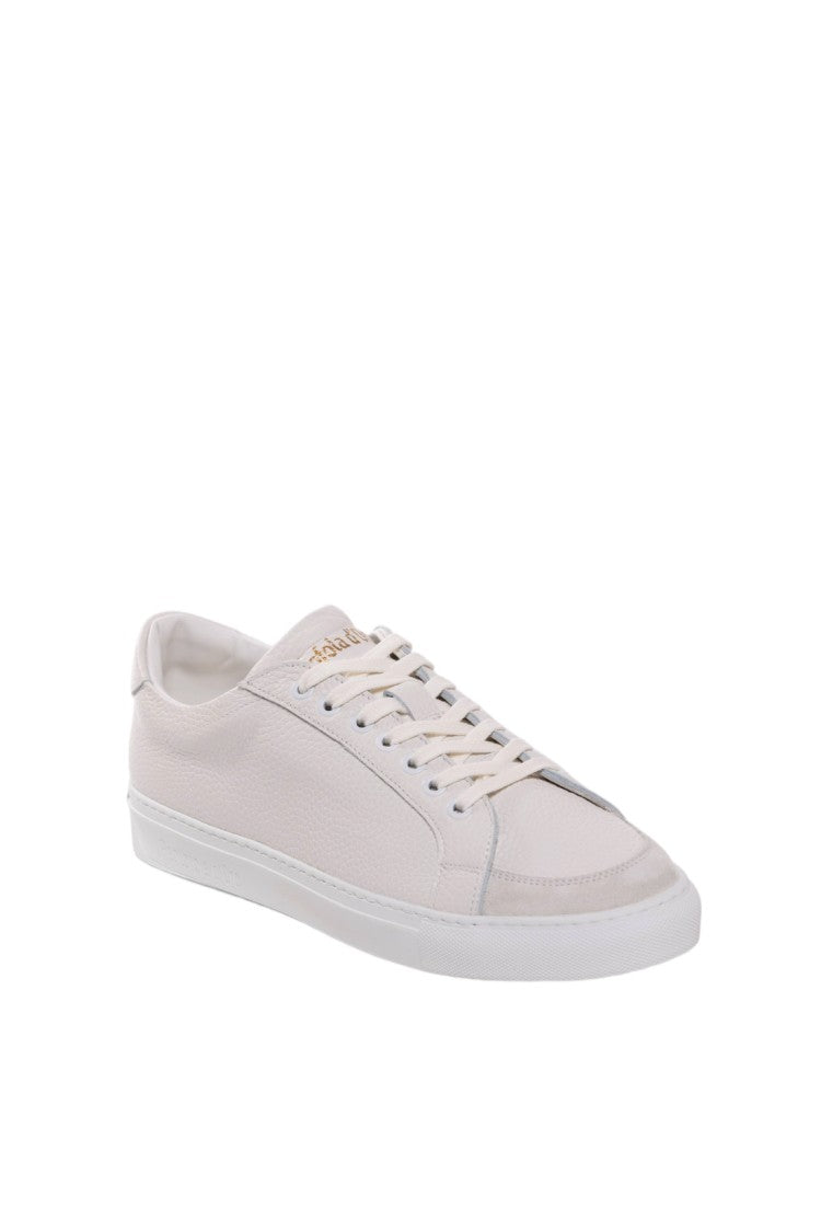Pantofola D'oro Brown Hammered Calf Cushioned Midsole Sneakers